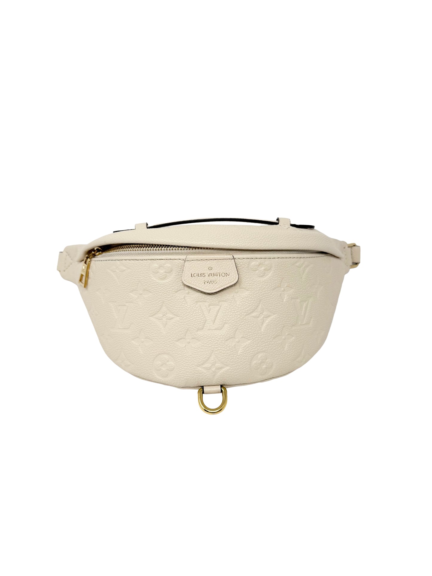 Louis Vuitton Empreinte BumBag Monogram Waist Belt Bag Creme Ivory White Cream