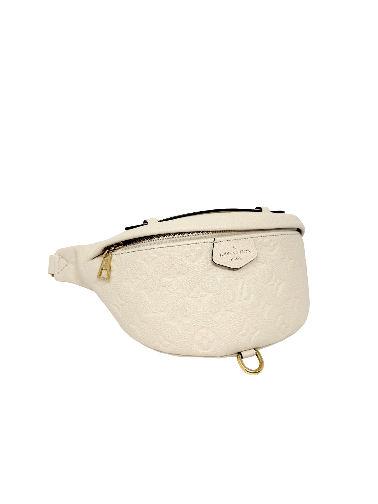 Louis Vuitton Empreinte BumBag Monogram Waist Belt Bag Creme Ivory White Cream