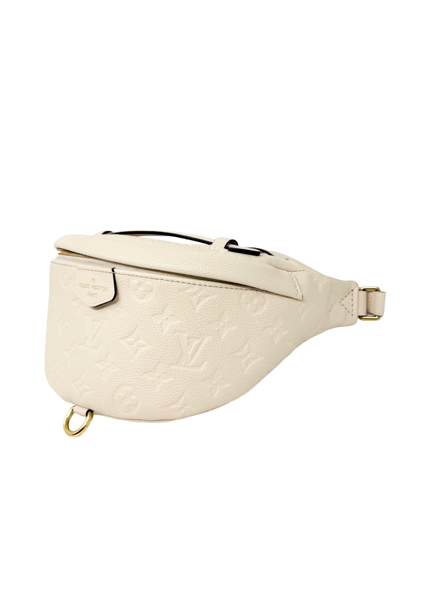 Louis Vuitton Empreinte BumBag Monogram Waist Belt Bag Creme Ivory White Cream