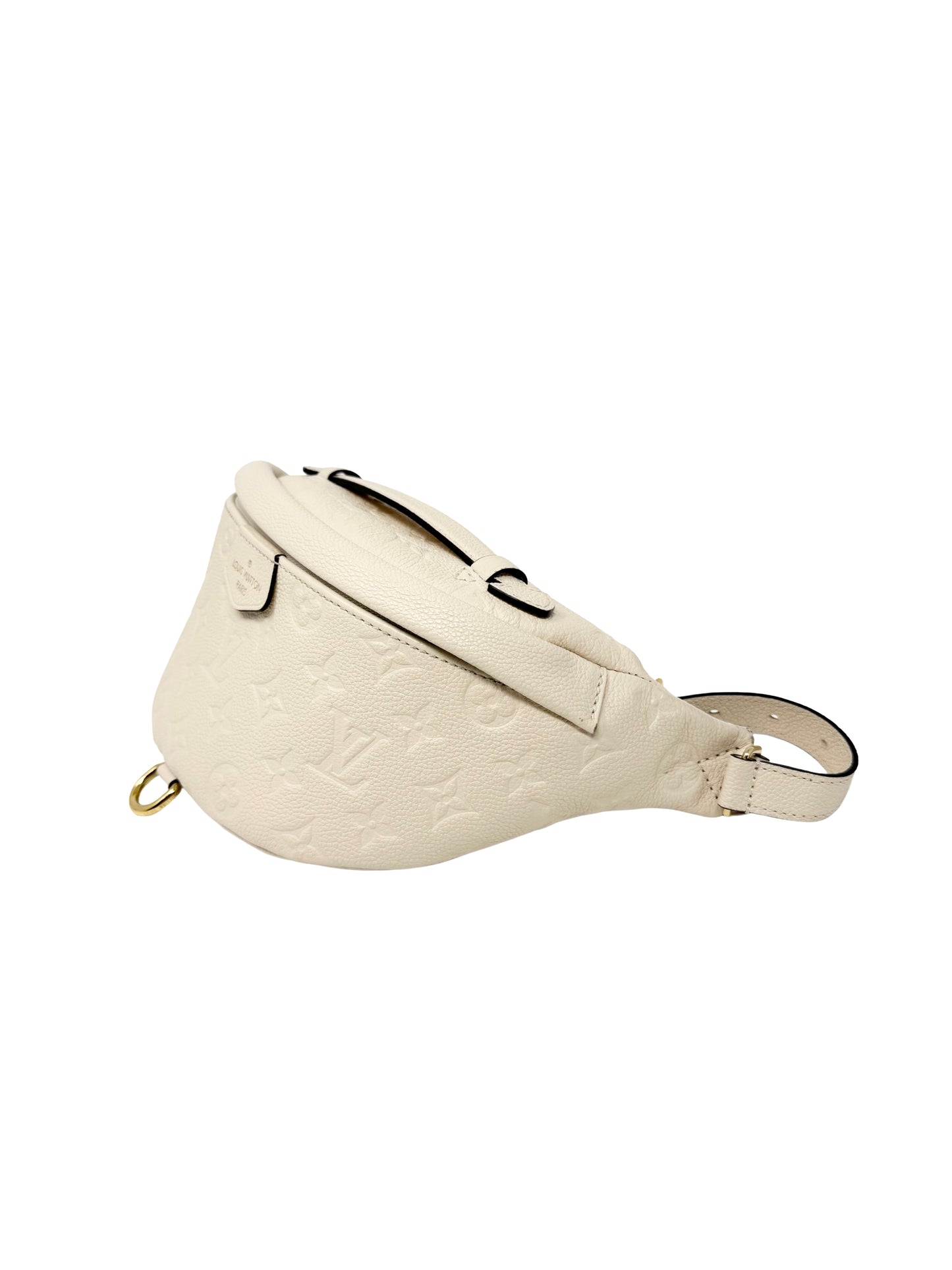 Louis Vuitton Empreinte BumBag Monogram Waist Belt Bag Creme Ivory White Cream