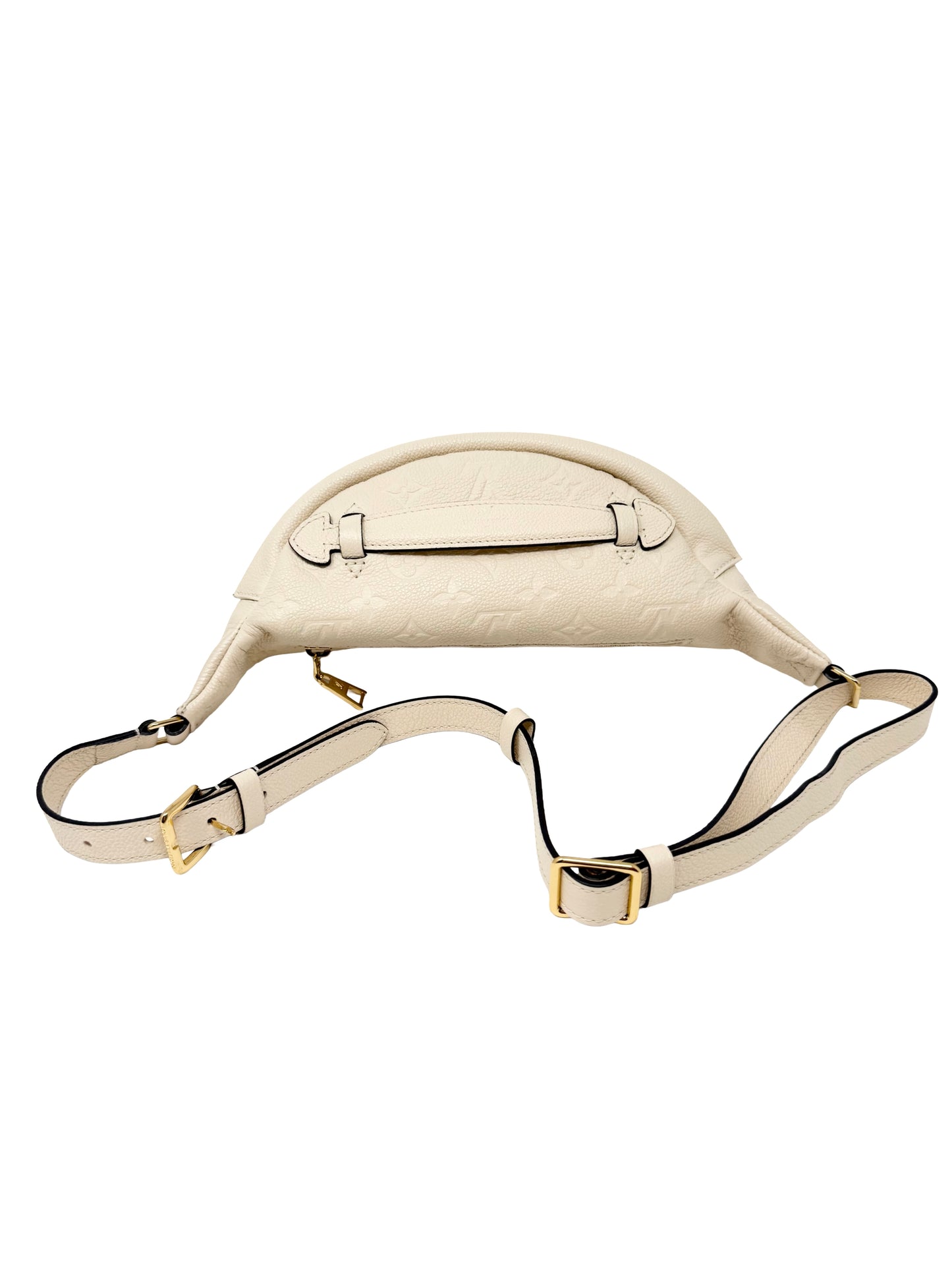 Louis Vuitton Empreinte BumBag Monogram Waist Belt Bag Creme Ivory White Cream