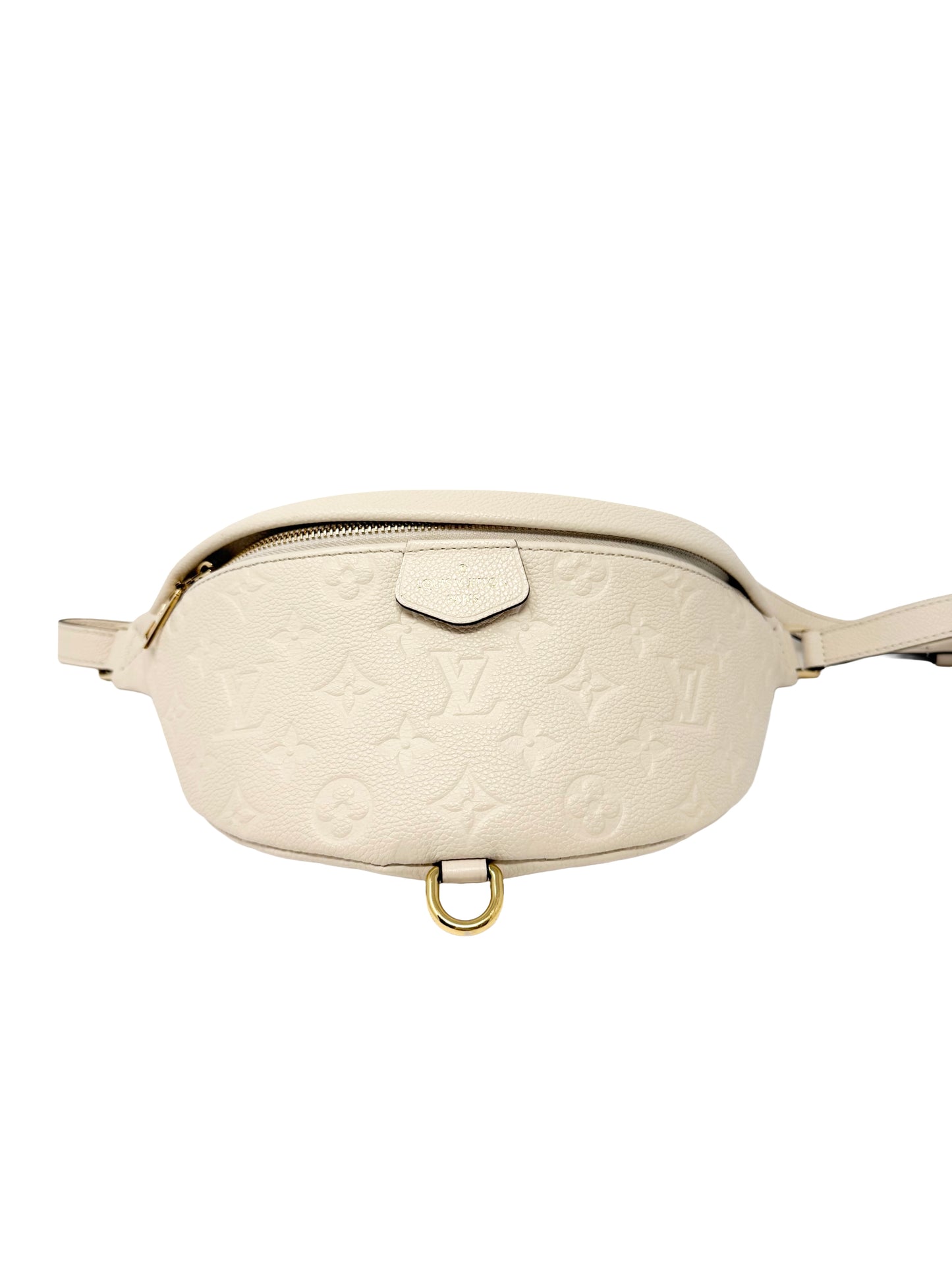 Louis Vuitton Empreinte BumBag Monogram Waist Belt Bag Creme Ivory White Cream