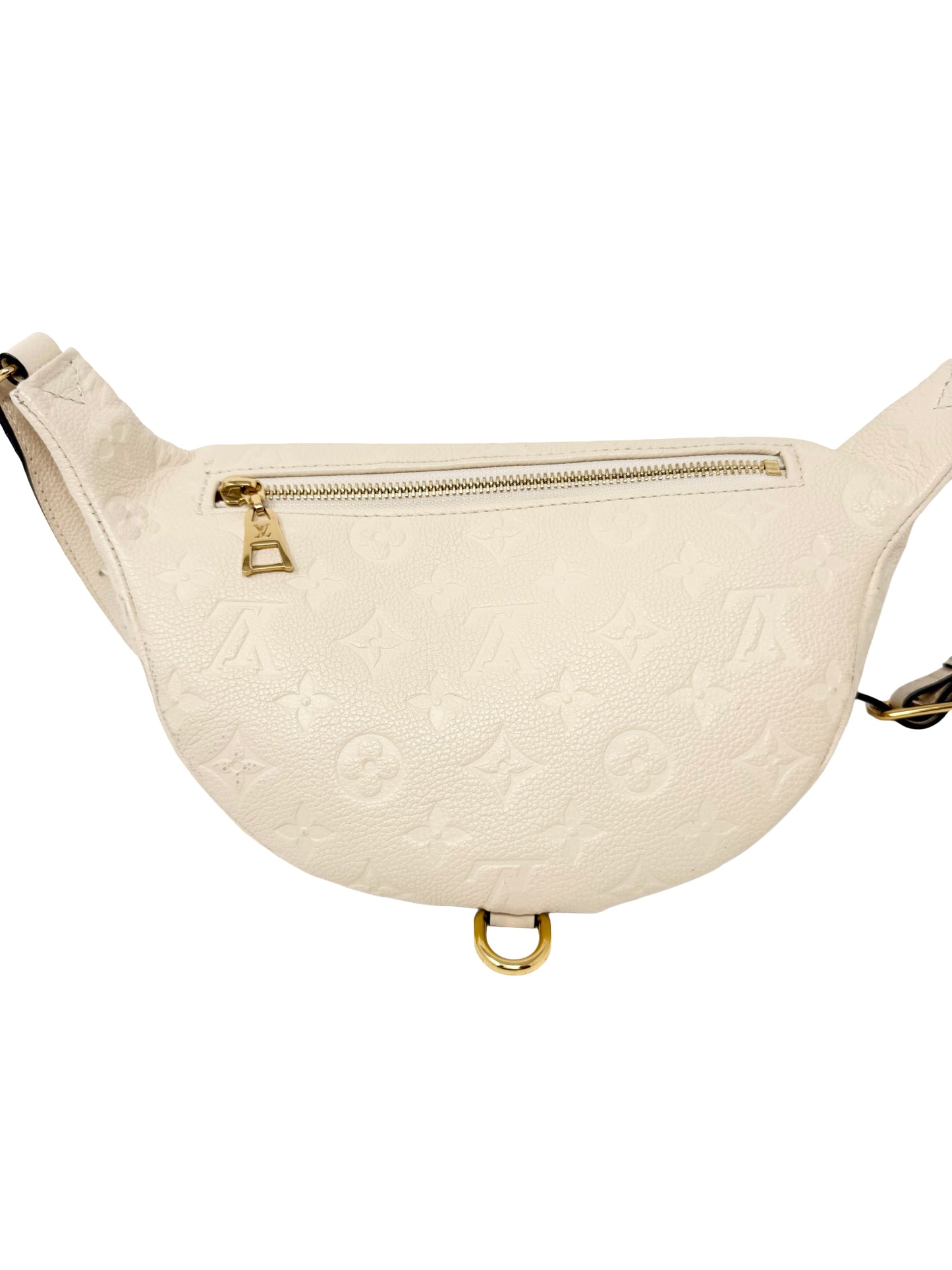 Louis Vuitton Empreinte BumBag Monogram Waist Belt Bag Creme Ivory White Cream