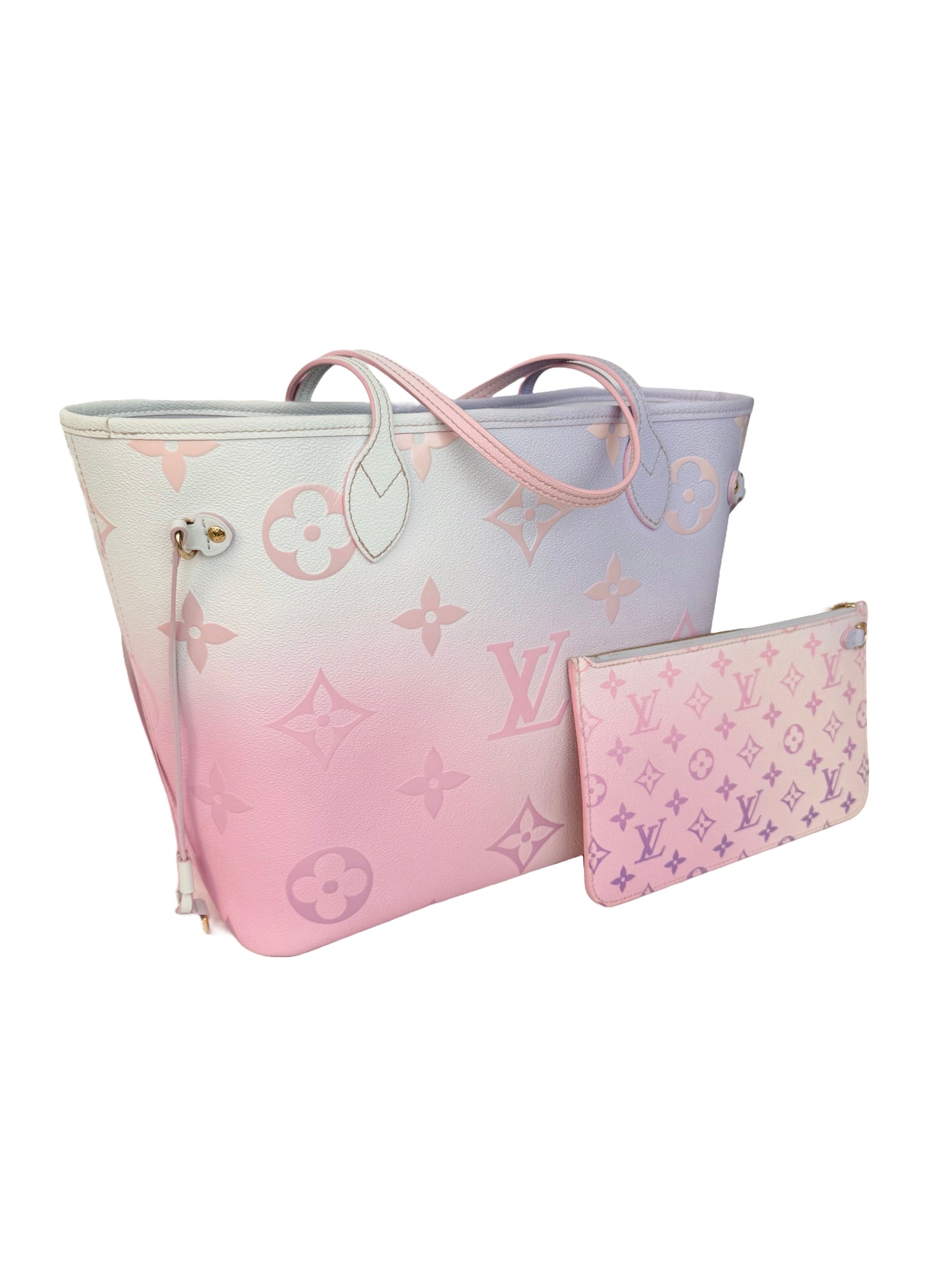 Louis Vuitton Sunrise Pastel Spring in the City Giant Monogram Neverfull MM