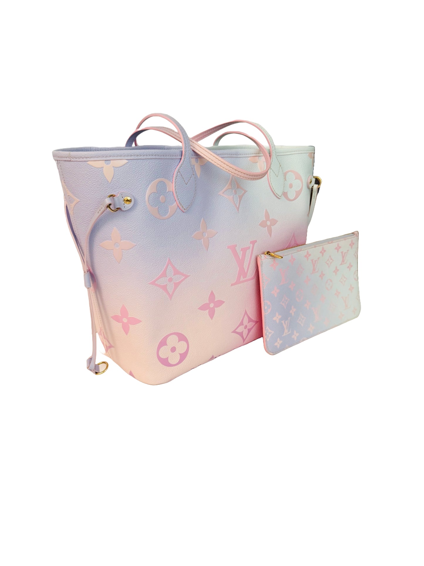 Louis Vuitton Sunrise Pastel Spring in the City Giant Monogram Neverfull MM