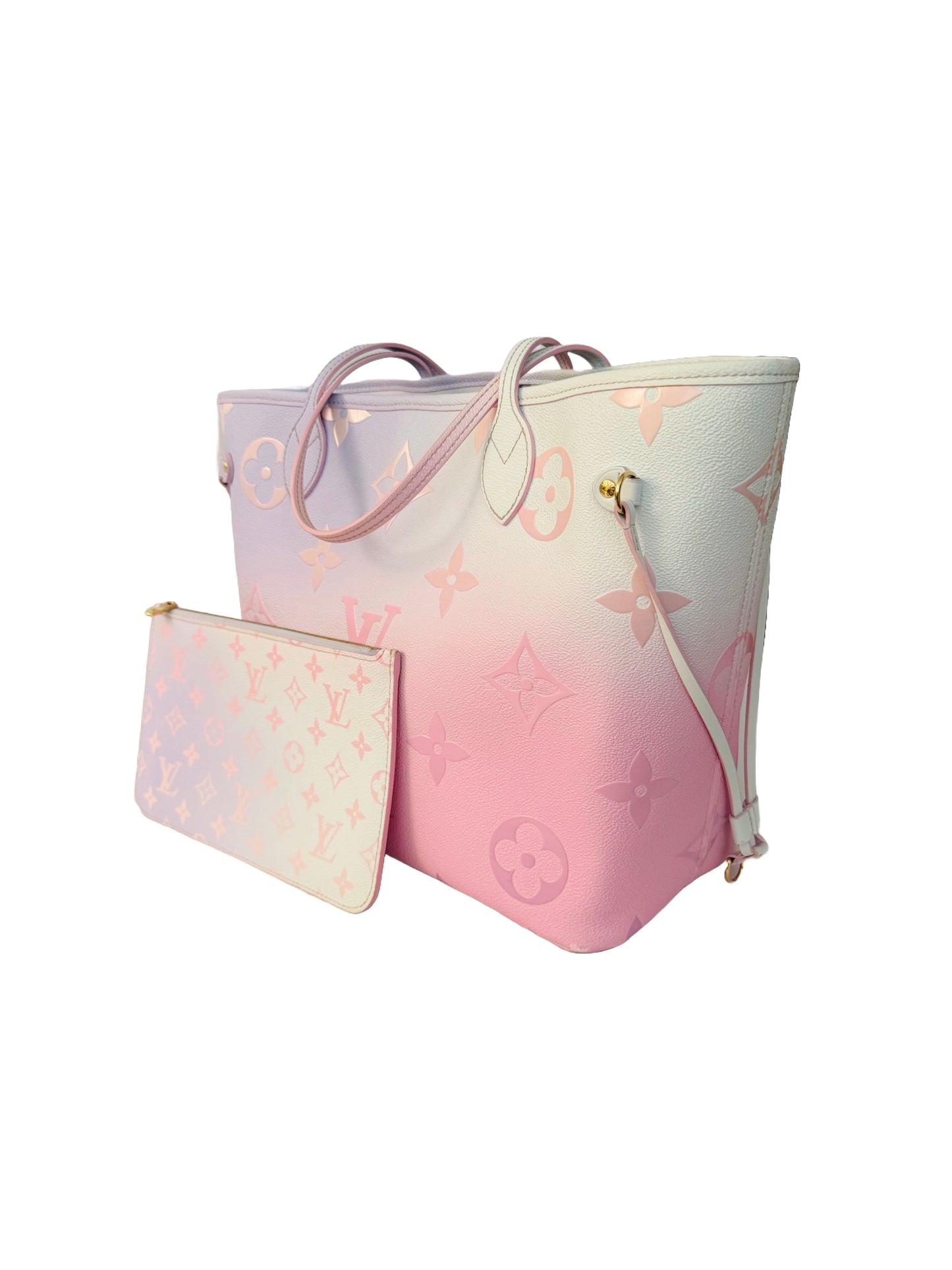 Louis Vuitton Sunrise Pastel Spring in the City Giant Monogram Neverfull MM