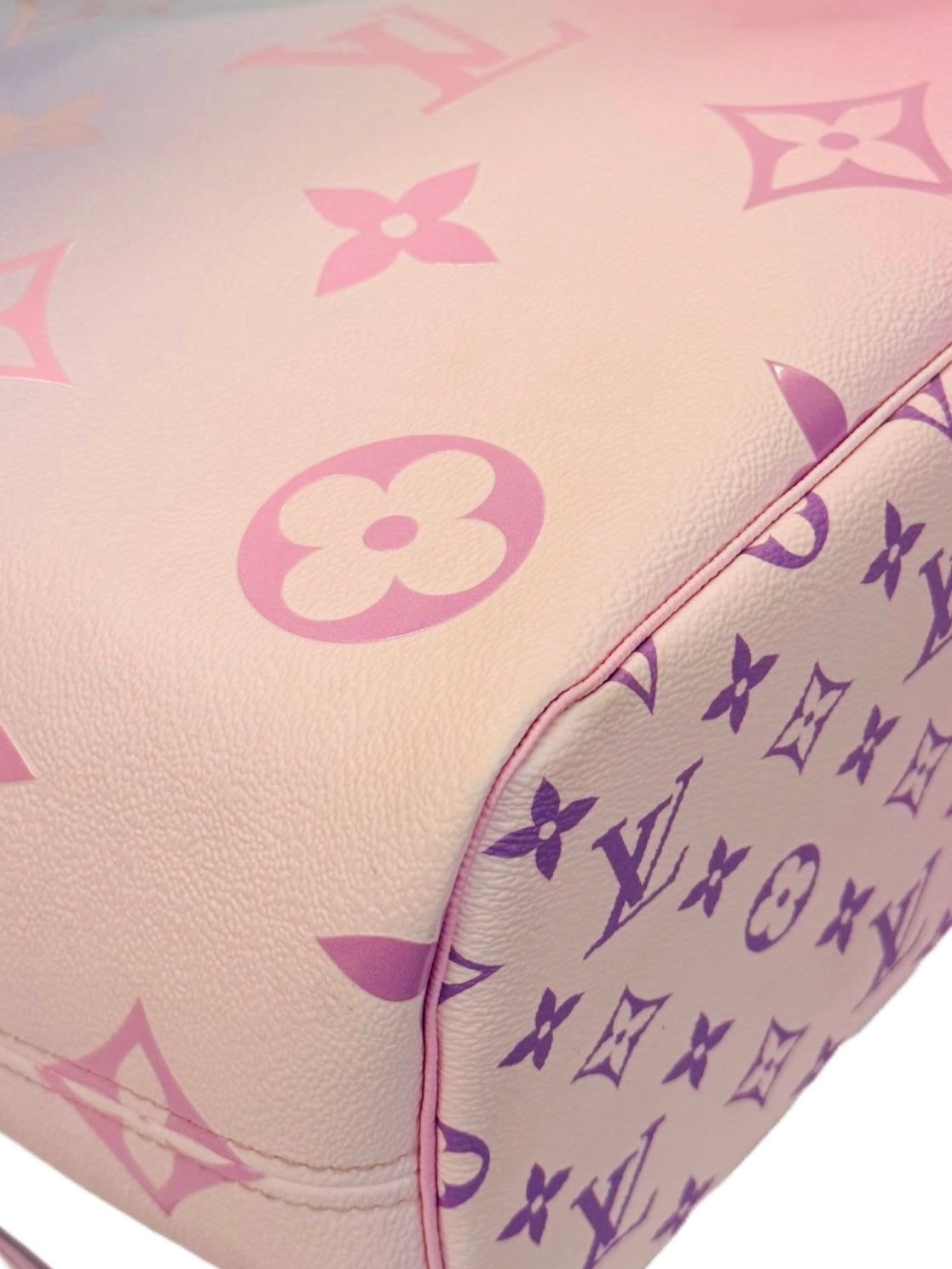 Louis Vuitton Sunrise Pastel Spring in the City Giant Monogram Neverfull MM