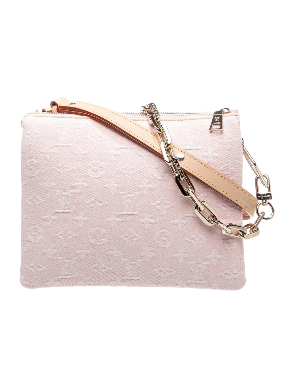 Louis Vuitton Coussin PM Monogram Denim Pink