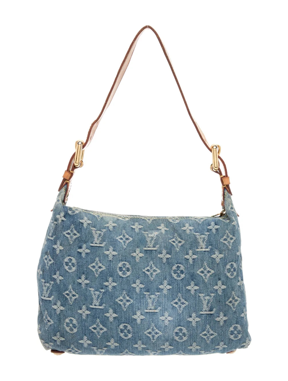 Louis Vuitton Monogram Denim Baggy PM Blue