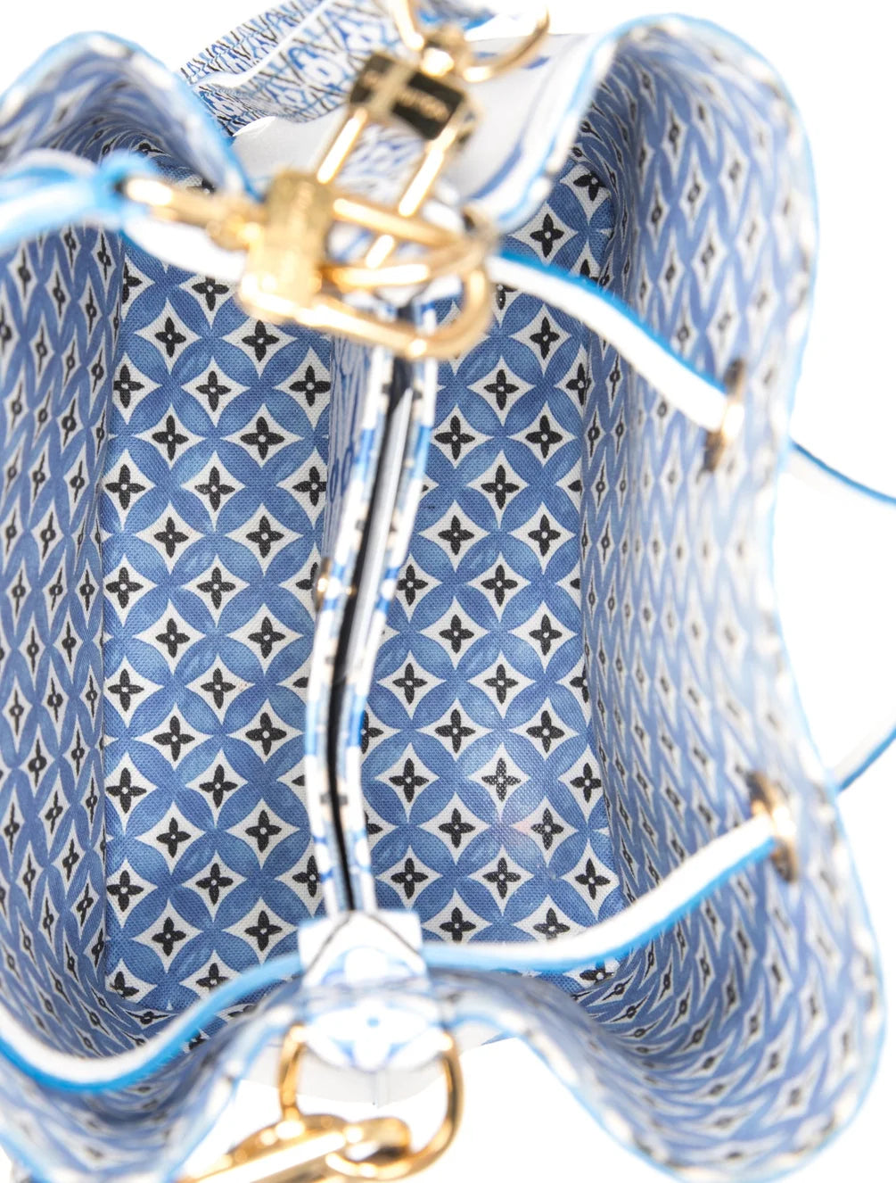 Louis Vuitton NeoNoe BB By The Pool Blue Monogram Giant Bucket Bag
