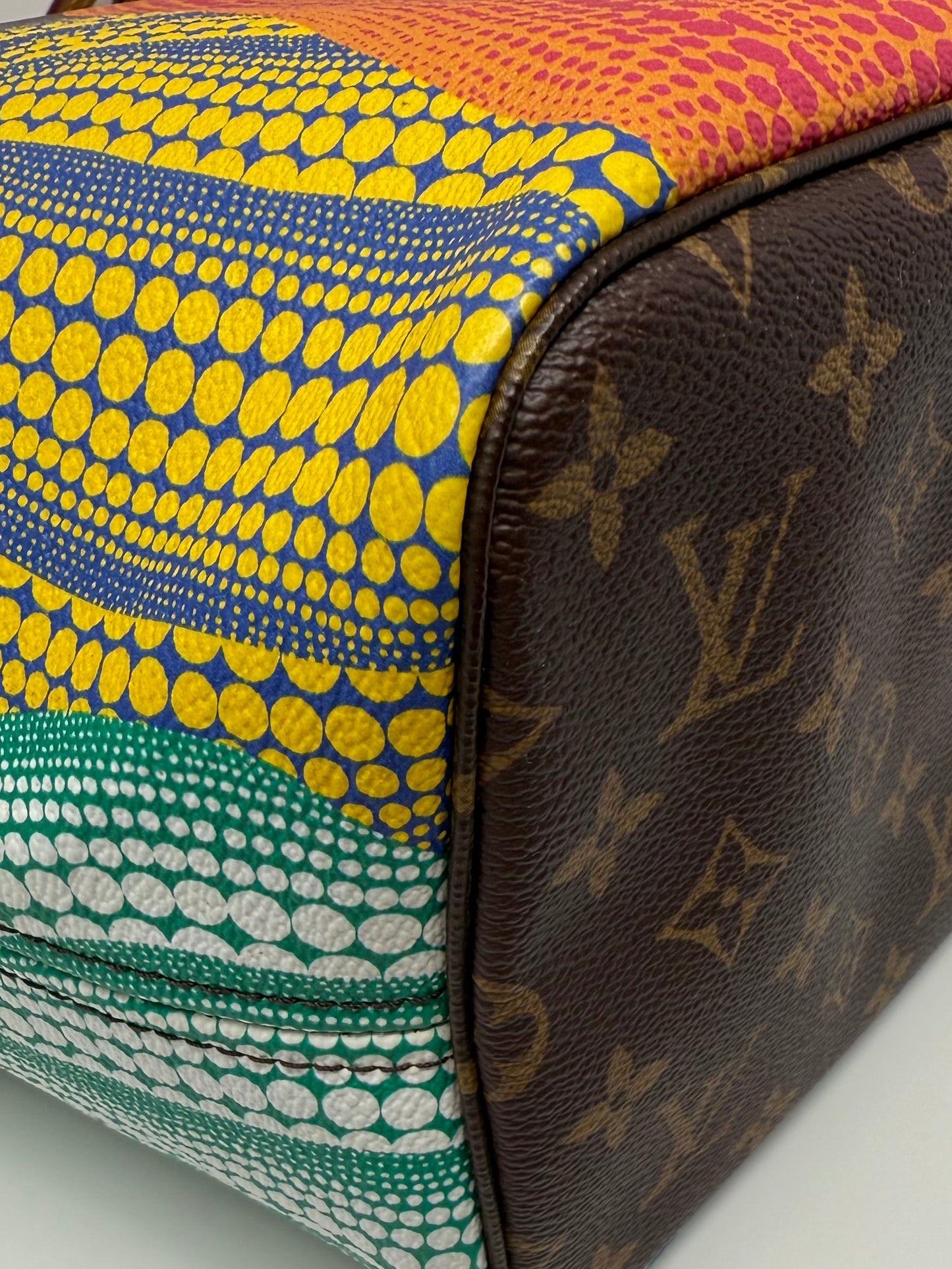 Louis Vuitton Yayoi Kusama Neverfull MM Multicolor Pumpkin Dots LV x YK