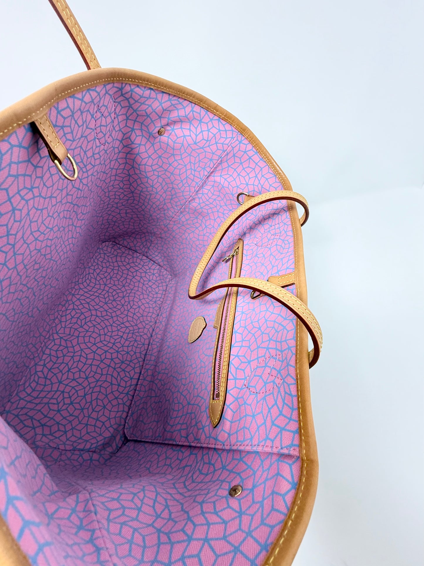 Louis Vuitton Yayoi Kusama Neverfull MM Multicolor Pumpkin Dots LV x YK