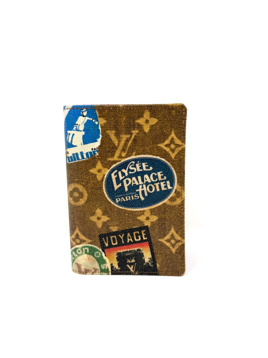 Louis Vuitton Flight Mode Voyage Travel Stickers Passport Holder