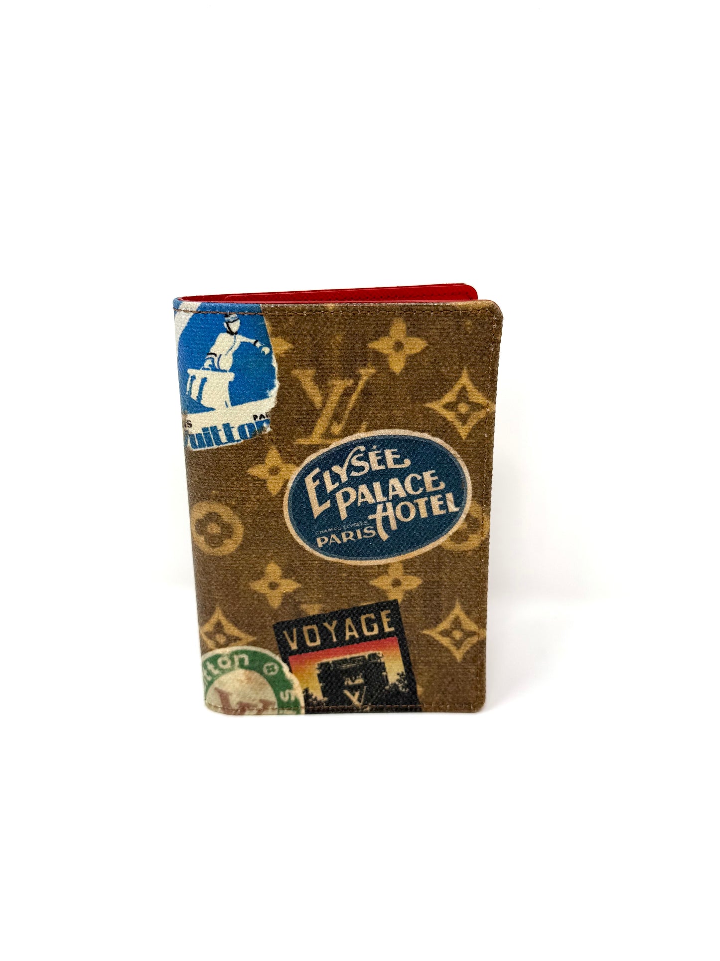 Louis Vuitton Flight Mode Voyage Travel Stickers Passport Holder