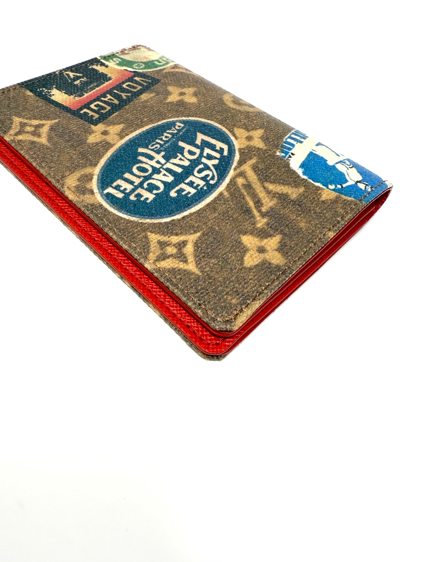 Louis Vuitton Flight Mode Voyage Travel Stickers Passport Holder