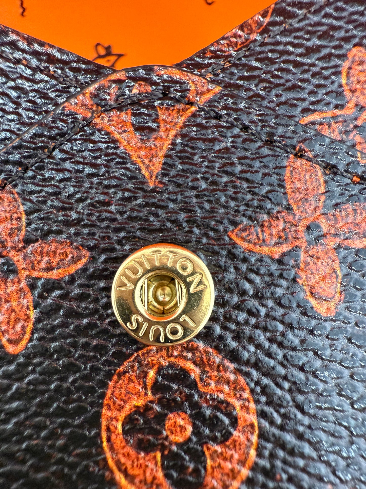 Louis Vuitton Grace Coddington Catogram Trunk Kirigami Envelope Clutch GM