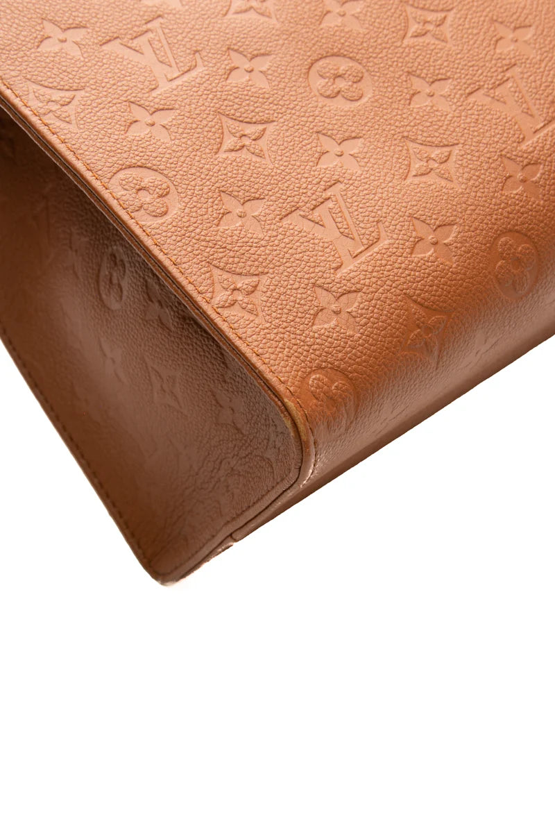 Louis Vuitton Empreinte Monogram OnTheGo MM Tote Bag Cognac