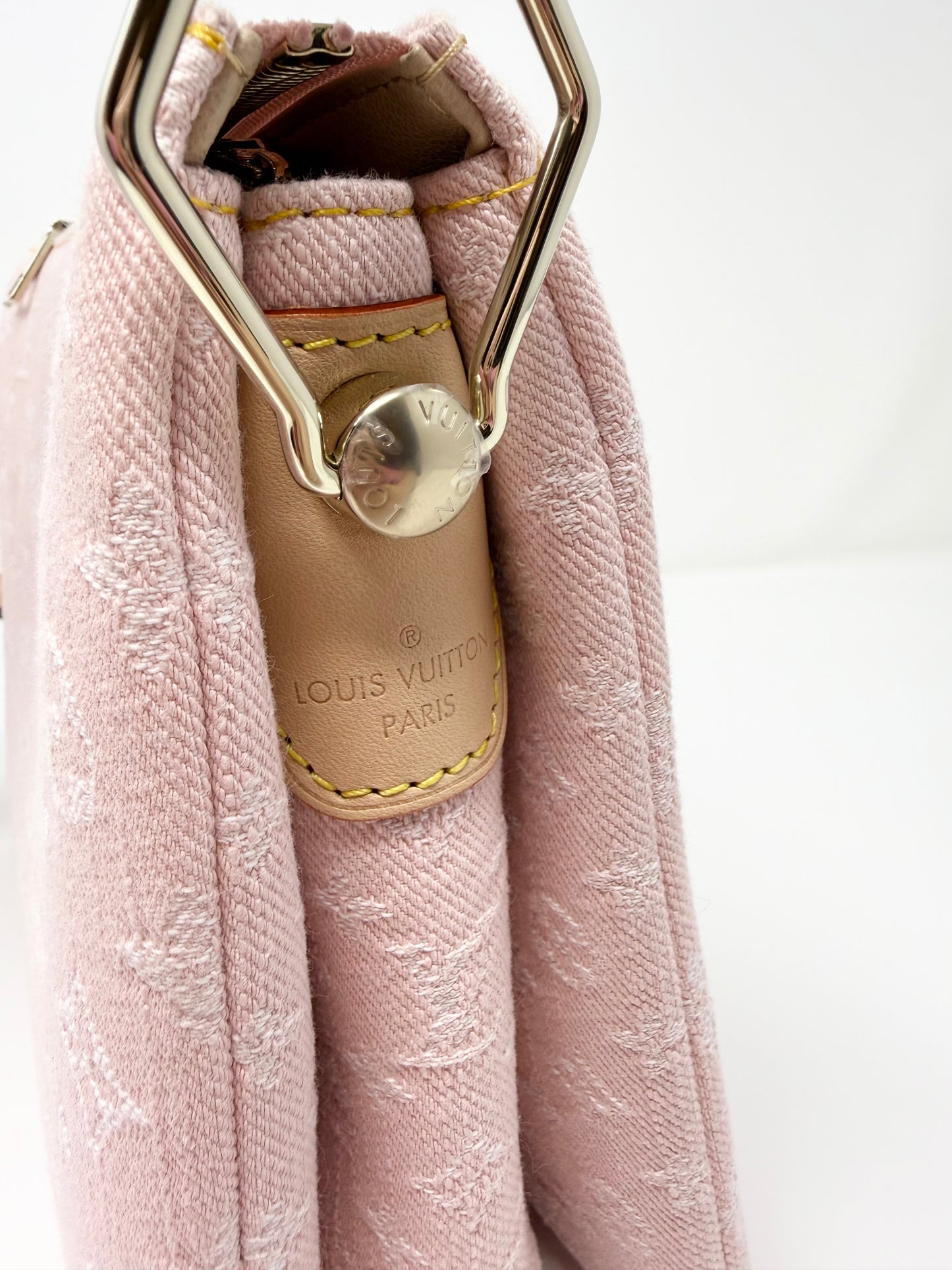 Louis Vuitton Coussin PM Monogram Denim Pink