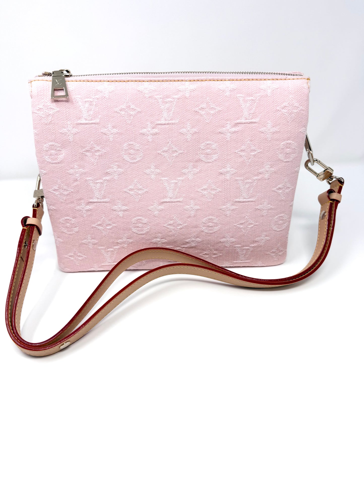 Louis Vuitton Coussin PM Monogram Denim Pink