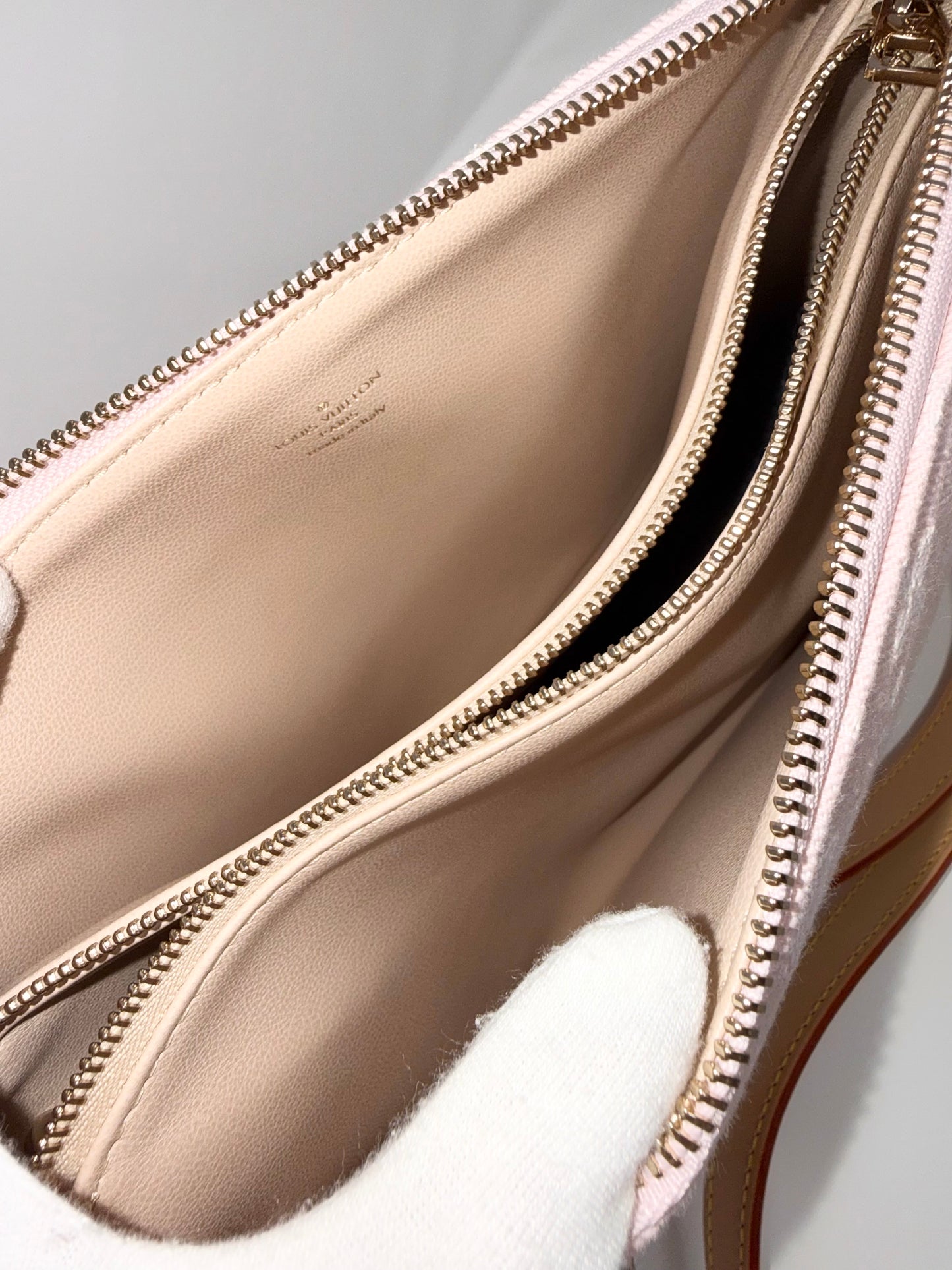 Louis Vuitton Coussin PM Monogram Denim Pink