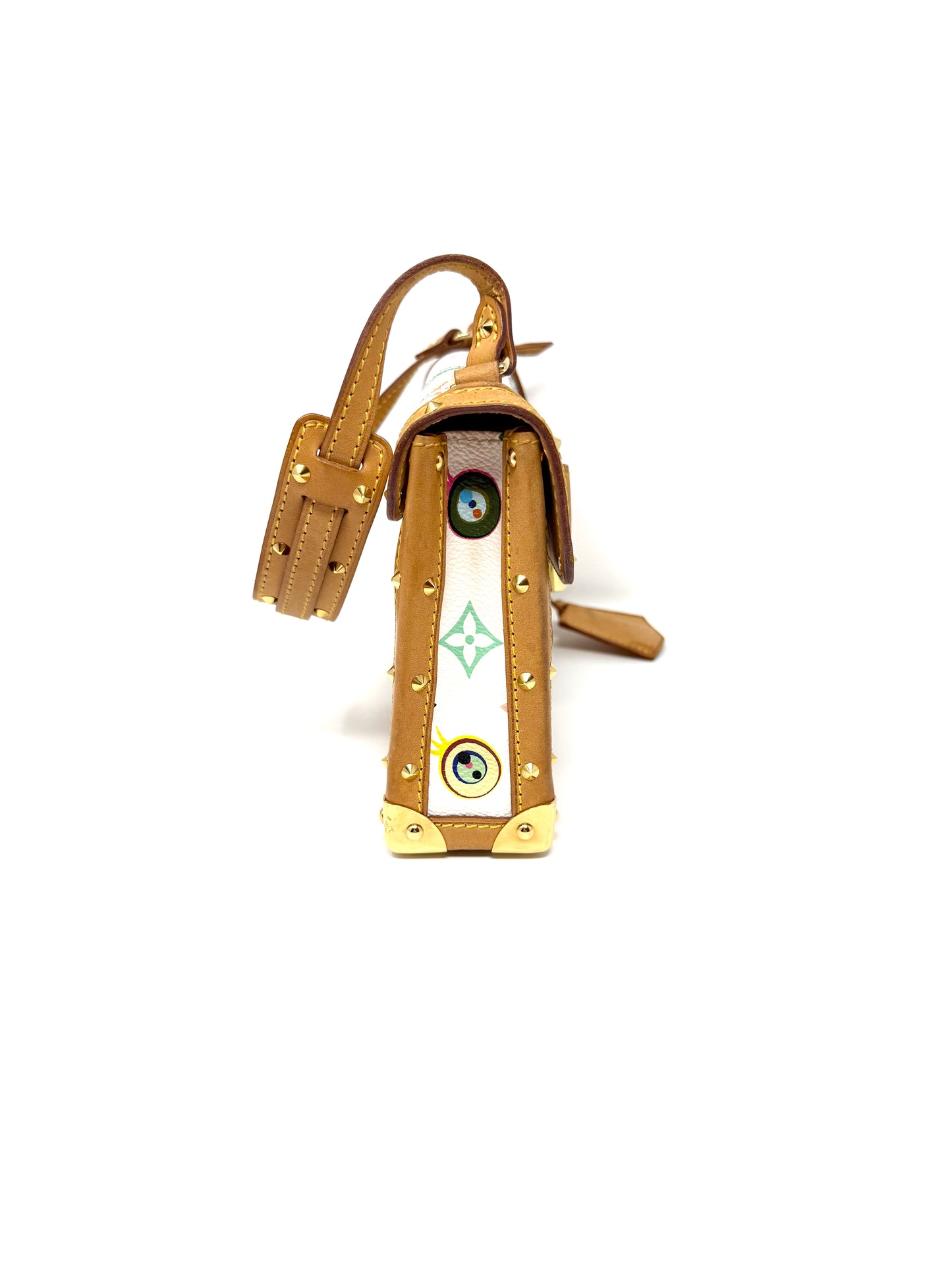 Louis Vuitton x Takashi Murakami Eye Miss You Multicore Multicolor White