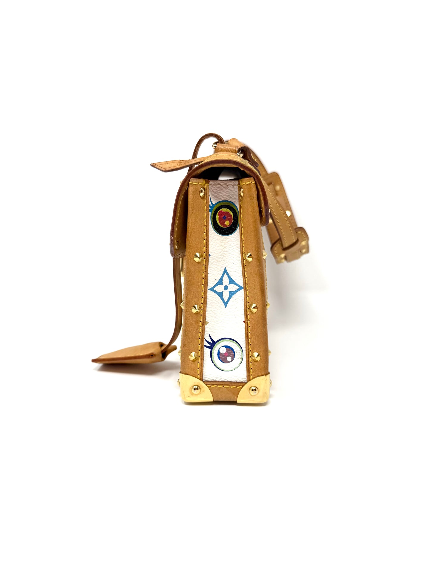 Louis Vuitton x Takashi Murakami Eye Miss You Multicore Multicolor White