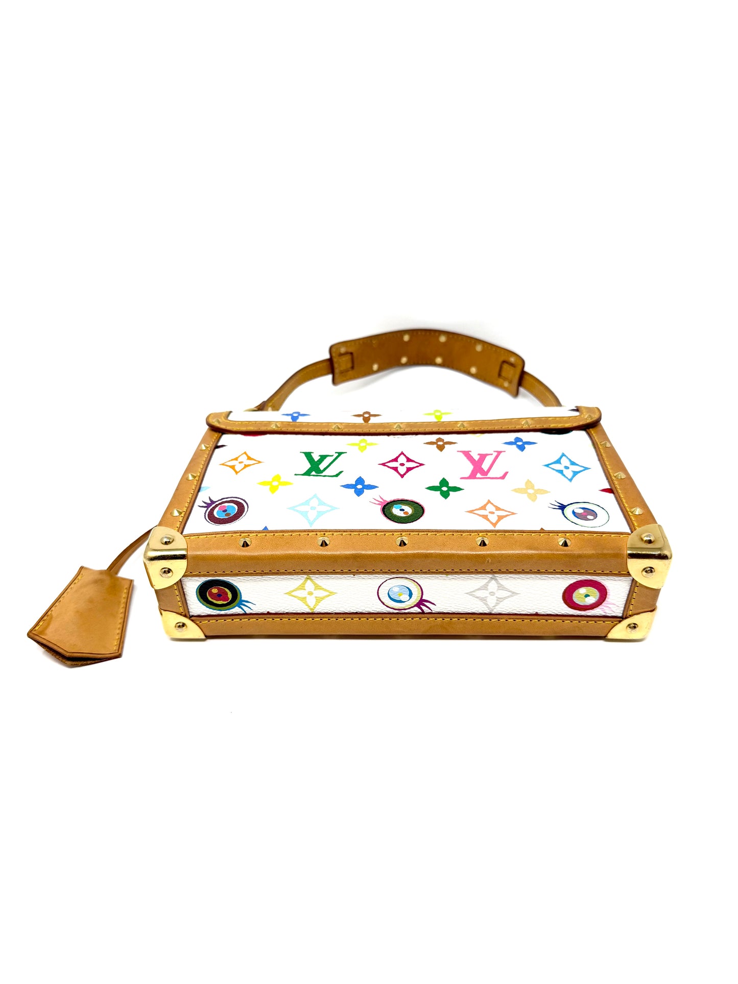 Louis Vuitton x Takashi Murakami Eye Miss You Multicore Multicolor White
