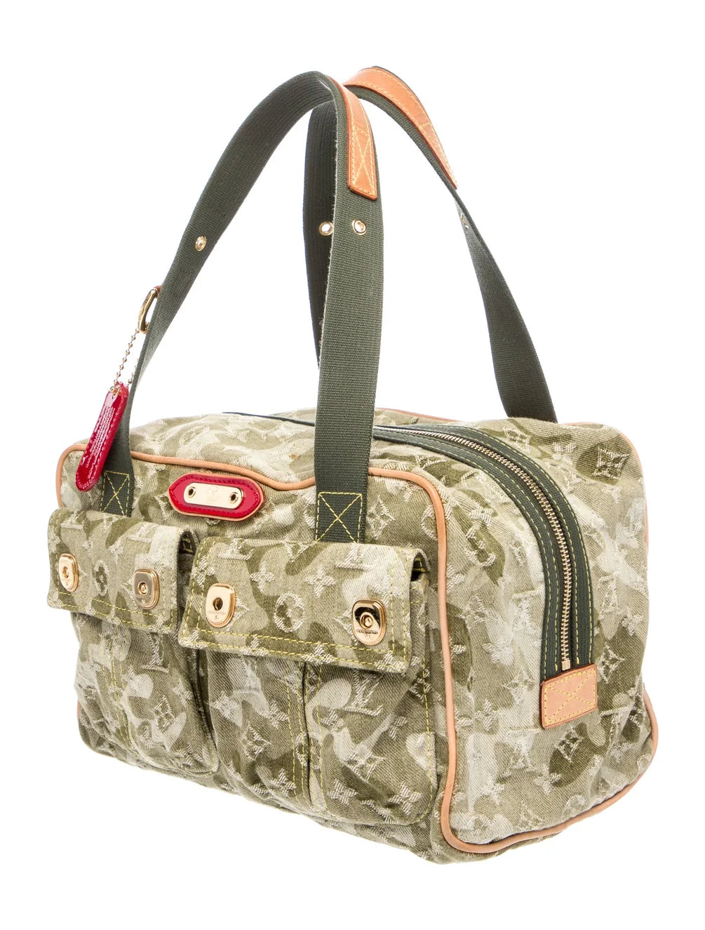 Louis Vuitton Takashi Murakami Monogramouflage  Denim Jasmine Camouflage Bag