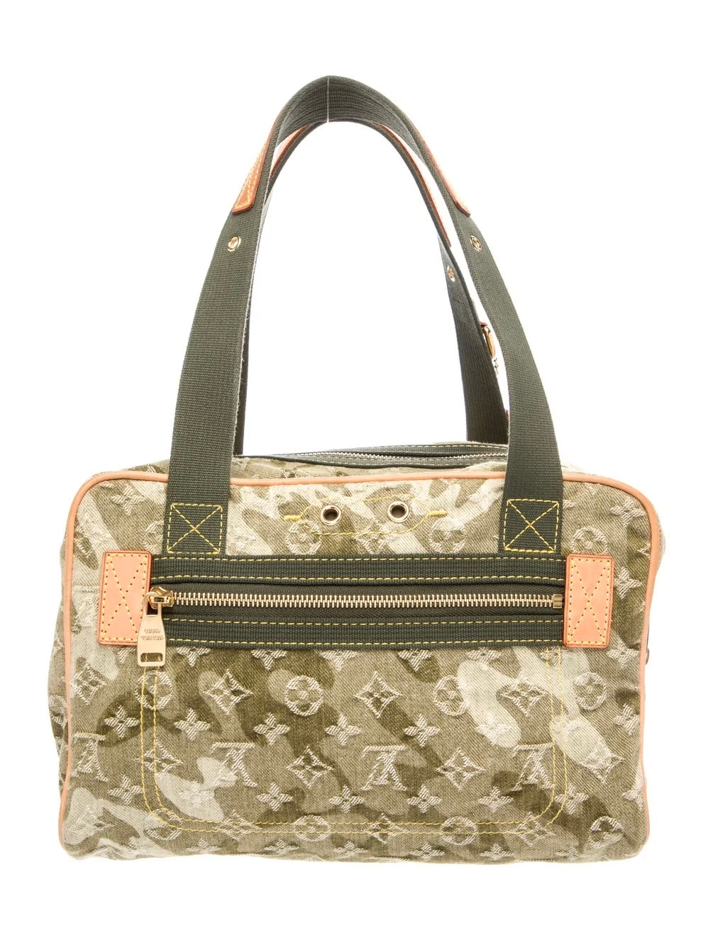 Louis Vuitton Takashi Murakami Monogramouflage  Denim Jasmine Camouflage Bag
