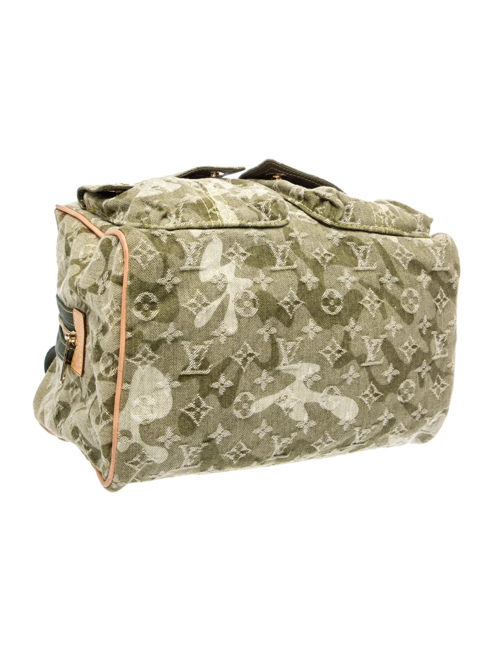 Louis Vuitton Takashi Murakami Monogramouflage  Denim Jasmine Camouflage Bag