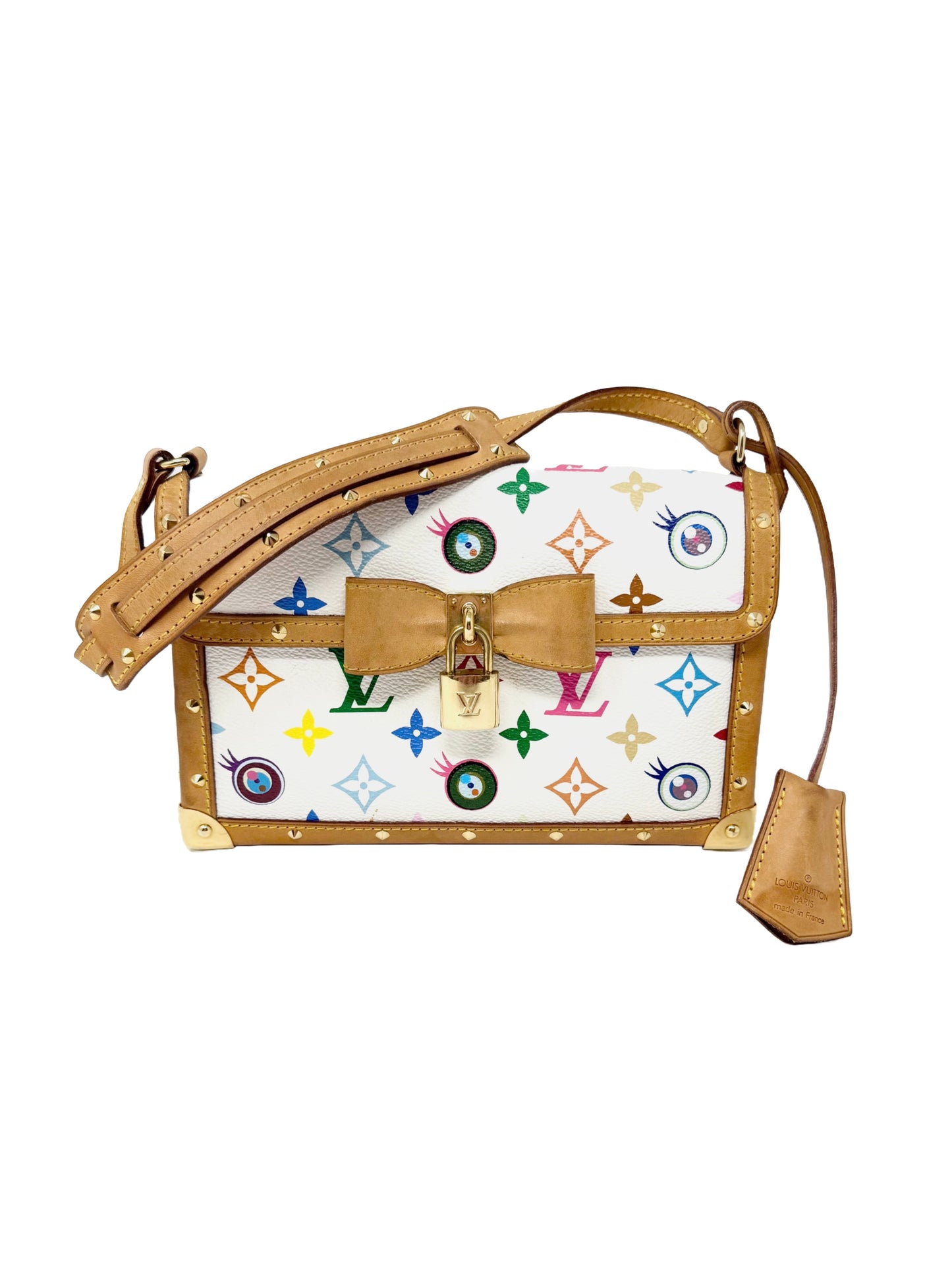 Louis Vuitton x Takashi Murakami Eye Miss You Multicore Multicolor White