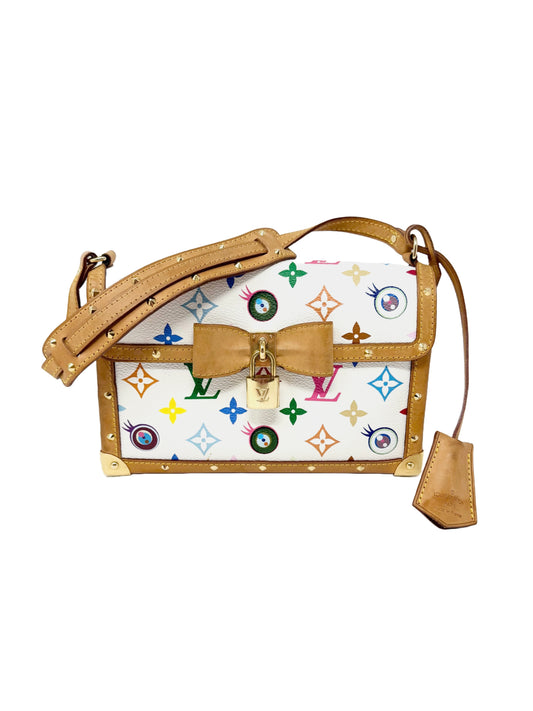 Louis Vuitton x Takashi Murakami Eye Miss You Multicore Multicolor White