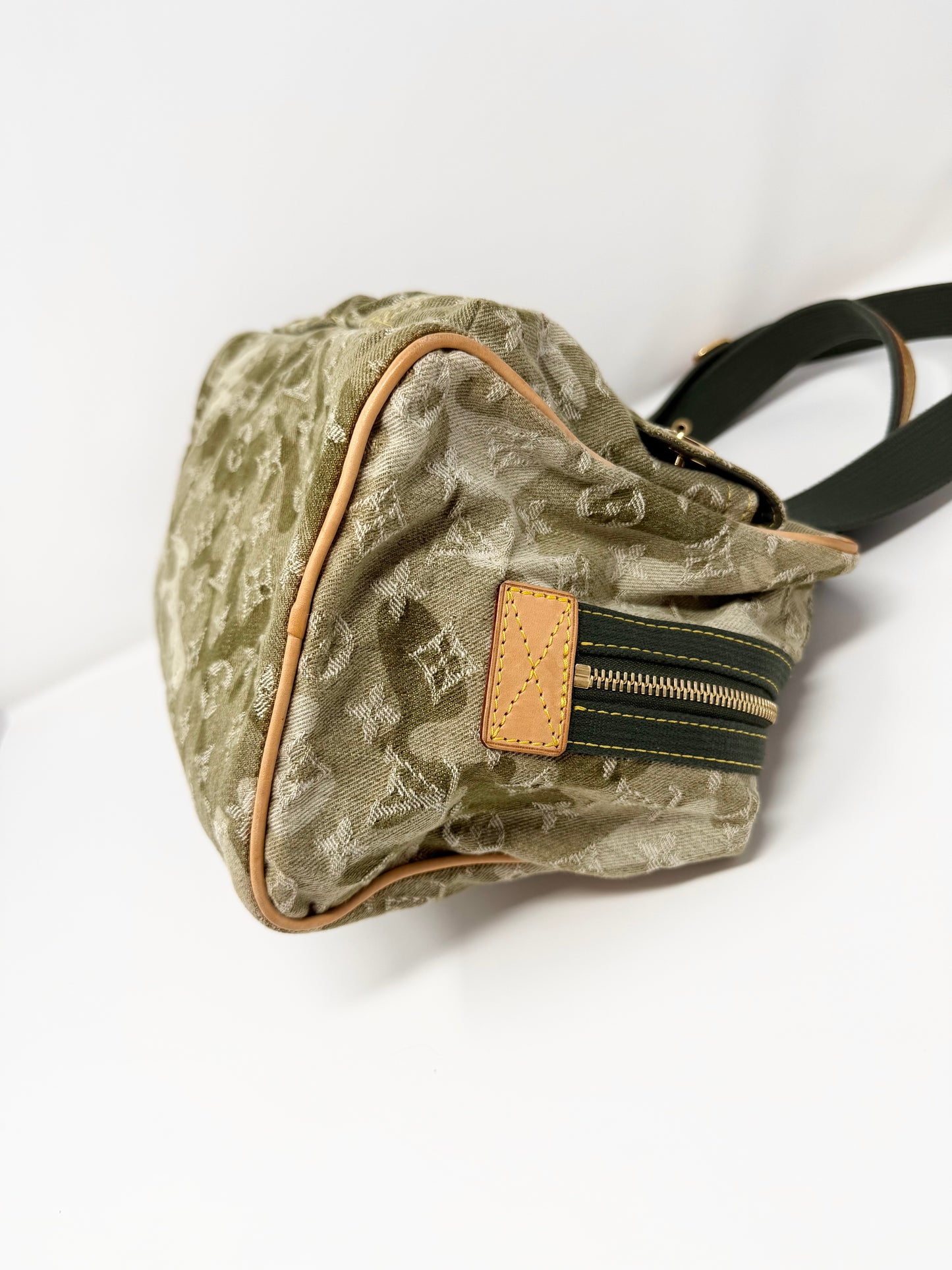 Louis Vuitton Takashi Murakami Monogramouflage  Denim Jasmine Camouflage Bag